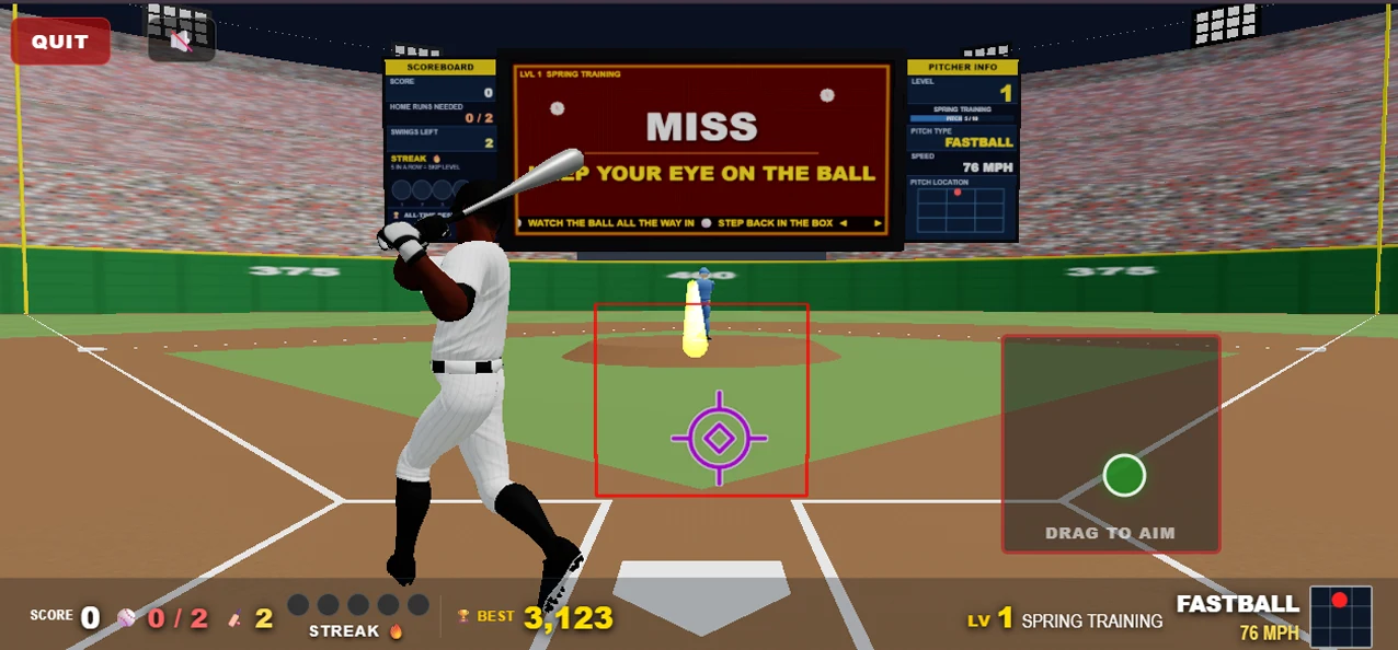 Baseball Home Run: Derby Game screenshot