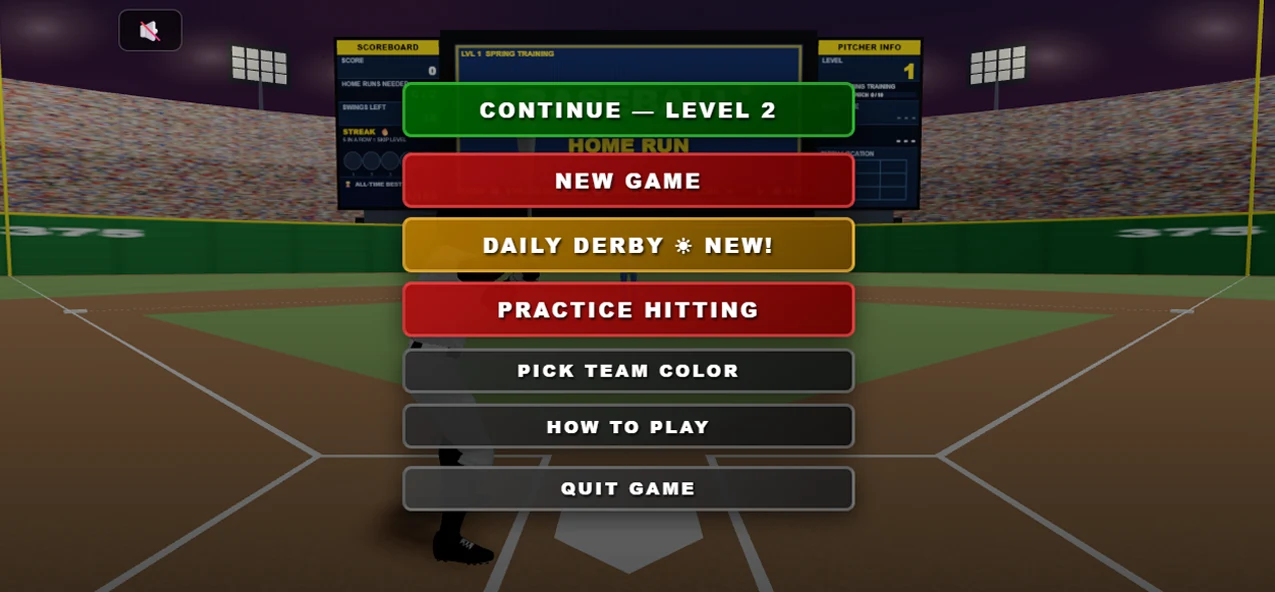 Baseball Home Run: Derby Game screenshot