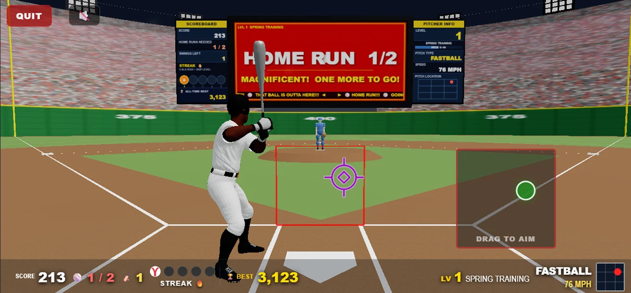 Baseball Home Run: Derby Game screenshot